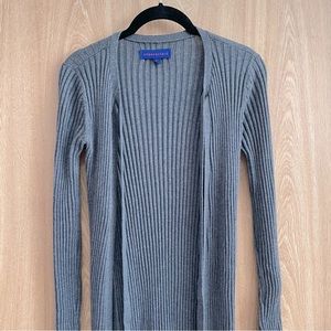 Aeropostale Long Grey Duster Cardigan